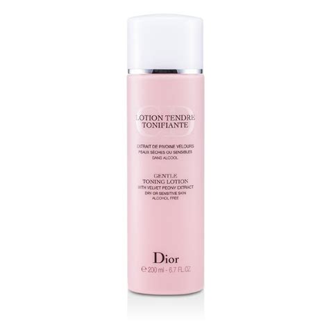 christian dior gentle toning lotion.